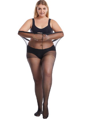 MEIA CALÇA FIO 15 PLUS SIZE